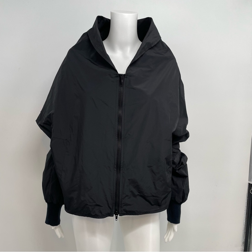 Creare Bomber Windbreaker jacket Women’s 2 Black Full Zip Lightweight